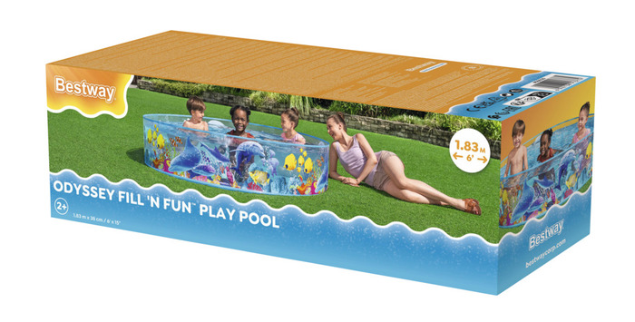 Bestway Odessey Fill 'N Fun børnepool Ø183 cm